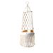 Simple hand-woven cat bed hammock basket wall hanging household pet hanging basket dog cat hanging basket swing net bag_voghion.com