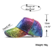 Neue Regenbogen Pailletten Baseball Kappe Für Frauen Sommer Baumwolle Hut Mädchen Snapback Hip hop Gorras Bones Mädchen Party hut_voghion.com