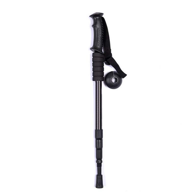 Jiangfenfa Outdoor Trekking Poles Adjustable Telescopic Walking Sticks For Hiking And Travel, Four-Section Ultra-Light_voghion.com