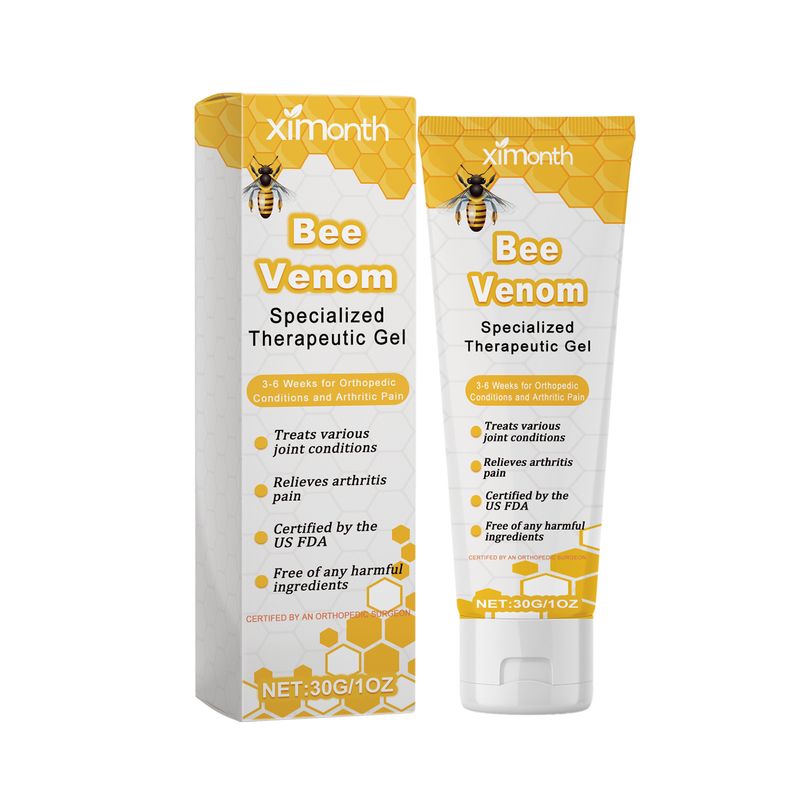 Gel réparateur au venin d'abeille XIMONTH pour soulager les douleurs et l'inconfort du cou, des épaules et des poignets_voghion.com