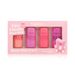 Clubday Jelly Set Makeup Q Play 4 Color Moisturizing Matte Carmine powder blusher_voghion.com