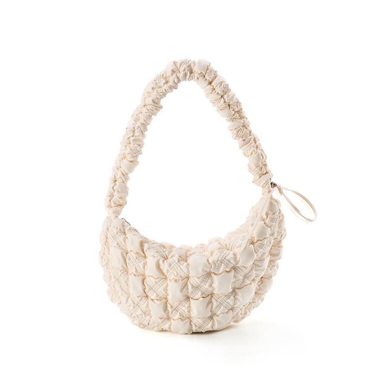 Otherwise Xbreak2024 New Women's Cloud Saddle Versatile Large Capacity Shoulder Crossbody Bag Handbag_voghion.com