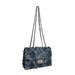Borsa a tracolla da donna in denim tie-dye di alta qualità, casual, versatile e di nicchia_voghion.com