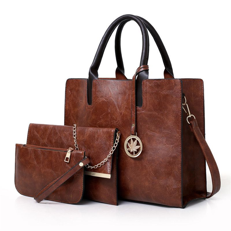 Sac pour femme 2023 nouveau sac sous-mère en PU sac pour femme grand sac ensemble multi-pièces sac à bandoulière sélectionné_voghion.com