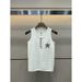 25th Summer New Dijia Letter Star Stripe Gradient Knitted Sleeveless Pullover Vest Slimming Versatile Top_voghion.com