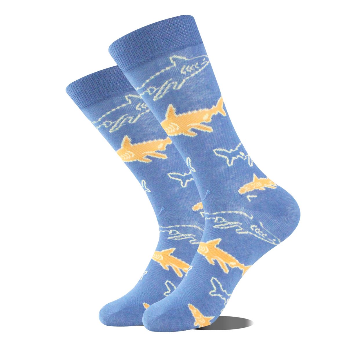 Sokker til voksne, mænd, Instagram-stil bomuldsstrømper, trendy langt efterår og vinter, mellemlange sokker til kvinder_voghion.com