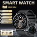LIGE Smart Watch With Heart Rate Monitor, Blood Pressure Tracking, Step Counter, Bluetooth Calls, Music Playback, And Customizable Straps_voghion.com