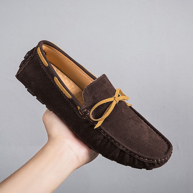 Miesten loafers Ajo Doug-kengät Slip-on Muoti Rento PU-nahka Yritystoimisto_voghion.com