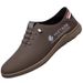 Production Sneakers Casual Leather Shoes Men's Slip-On Driving Loafers_voghion.com