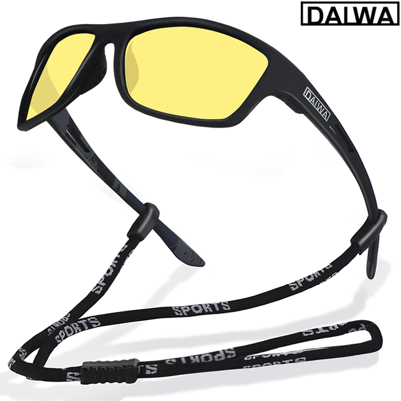 Mode Dalwa Night Driving Gepolariseerde Zonnebril Vissen Unisex Zonnebrillen Heren Wandelen Klassieke Bril UV400 Brillen_voghion.com