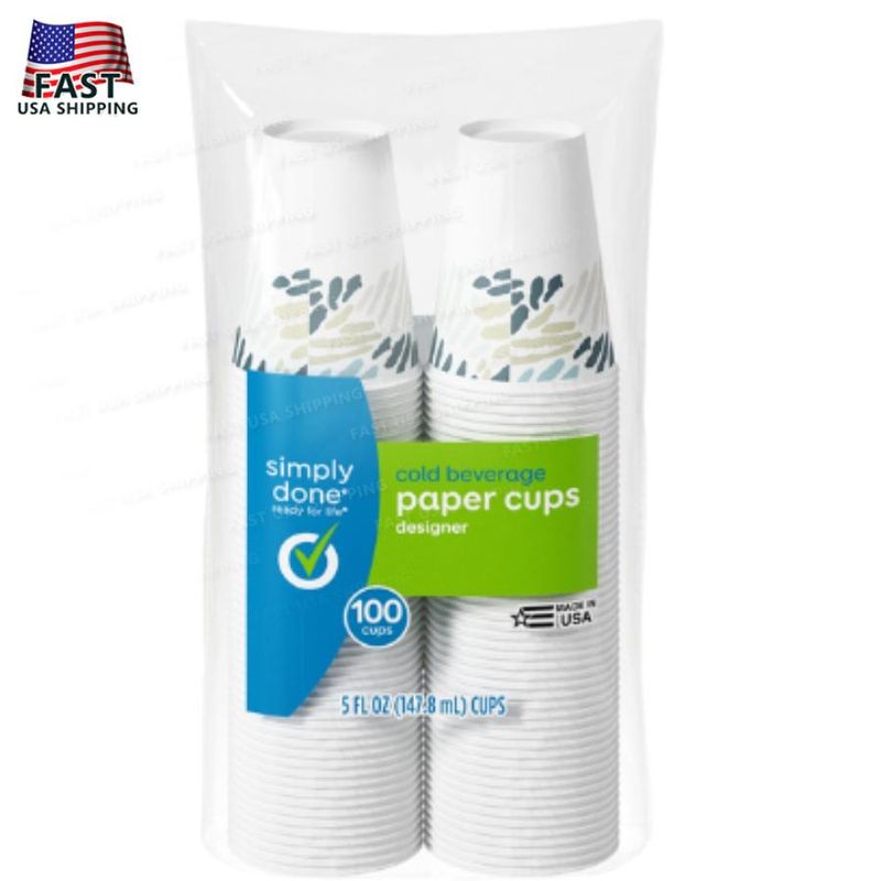 Cold Beverage Cups Done Simply Designer Paper_voghion.com