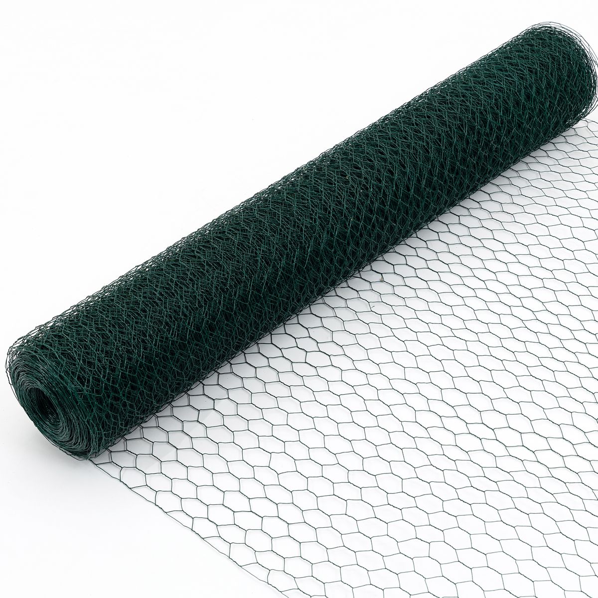 60M Large Size Galvanized Hexagonal Floral Green Chicken Wire, Outdoor Anti-Rust Chicken Wire Poultry Netting For Garden, Large Chicken Coop Wire Fencing_voghion.com
