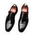 Chaussures de travail formelles en cuir de vache pour hommes, style européen, à double boucle, faites à la main, en cuir pur, nouvelle collection 2020_voghion.com
