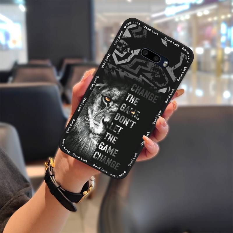 Geschikt voor LG telefoonhoesje Vrouwelijk Grappig Anime Persoonlijkheid Luxe Volledige rand Trendy Effen kleur Cartoon Stofdicht Casual_voghion.com