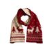 Regalo di Natale Cervo Unisex Inverno Coppia Stile Versatile Sciarpa Tricolore Studente Caldo All'ingrosso Spedizione Gratuita_voghion.com