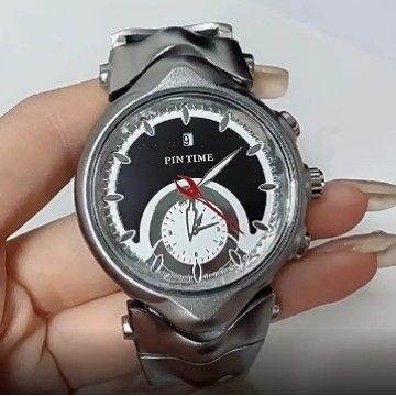 Vintage Y2K Millennium Judge-Inspired Unisex Quartz Watch With Luminous Hands & Date Display - Waterproof 30M, Mineral Glass, Butterfly Clasp_voghion.com