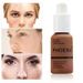 PHOERA 2pcs/set Liquid Coverage Foundation Facial Base Cream Brighten Moisturizer Mineral Full Cover Concealer Makeup TSLM1_voghion.com