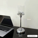 Shishi Light Luxury Nordic Silver Aromatherapy Candle Holder Valentine's Day Decoration Romantic Dining Table Candlelight_voghion.com