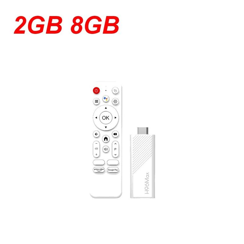 Android 14.0 4K TV Stick Allwinner H313 Quad-Core With Remote (2GB/8GB Or 2GB/16_voghion.com