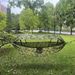 New Double Anti-Tip Automatic Quick-Open Swing Mosquito Net Hammock Outdoor Camping Sunshade_voghion.com
