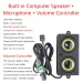 Eingebauter Desktop-Gehäuse 9-poliger USB-Computerlautsprecher mit Stereo-Sound Interner versteckter_voghion.com