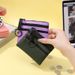 2024 New Women's Purse Solid Color Multi-Pocket Zipper Coin Key Bag_voghion.com