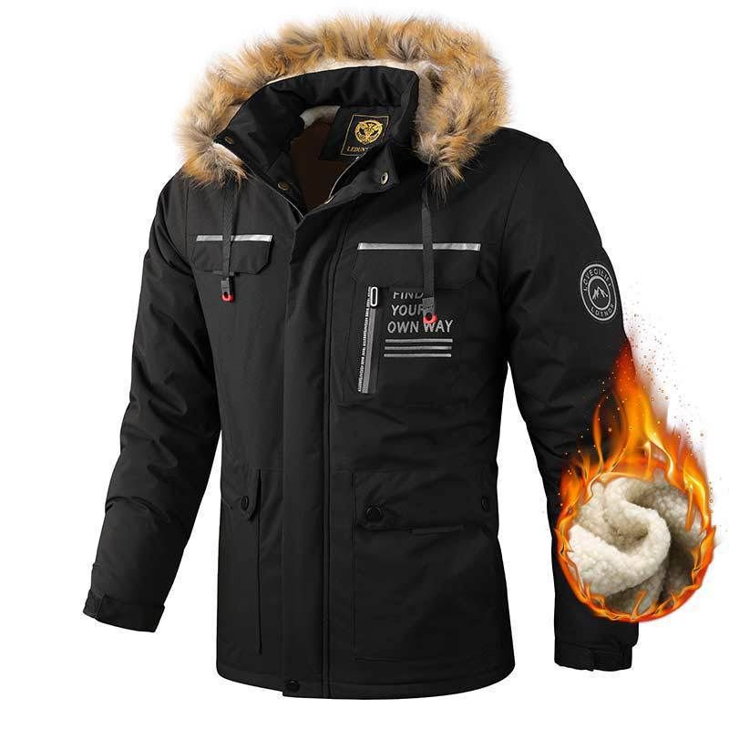 Casual jacket, parka coat, assault suit, new waterproof, hooded outdoor men's clothing_voghion.com