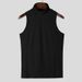 2025 Summer New Solid Color Fashion Sleeveless Base Shirt Men's Sexy Tight Vest_voghion.com