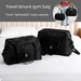 Large Capacity Clothing Luggage Can Be Used As Trolley Short Trip Travel Storage Bag Crossbody Shoulder Handbag_voghion.com