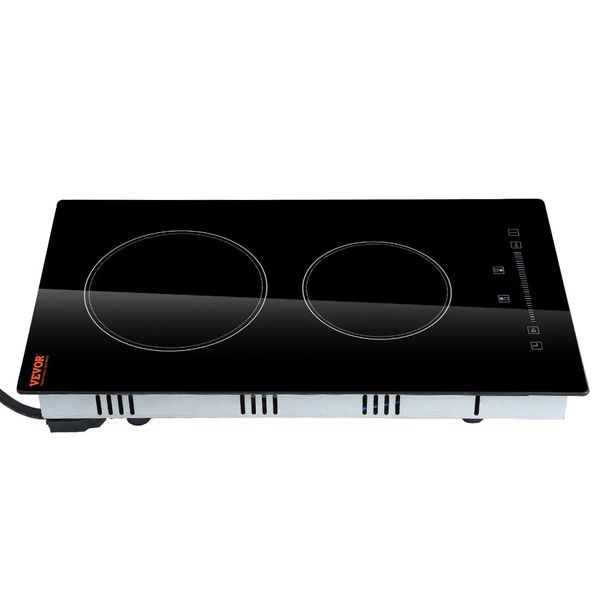 11.6 Inch Lock Stove Glass Top 240V And Sensor X Cooktop Touch 20 With Electric Built Radiant In Child Timer Control Burners 2_voghion.com