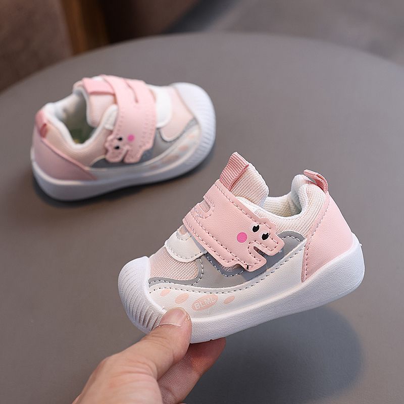 Spring Autumn New Children's Anti Slip Soft Soled Sneakers Ultra Light Double Mesh Breathable Boys And Girls' Baby Shoes_voghion.com