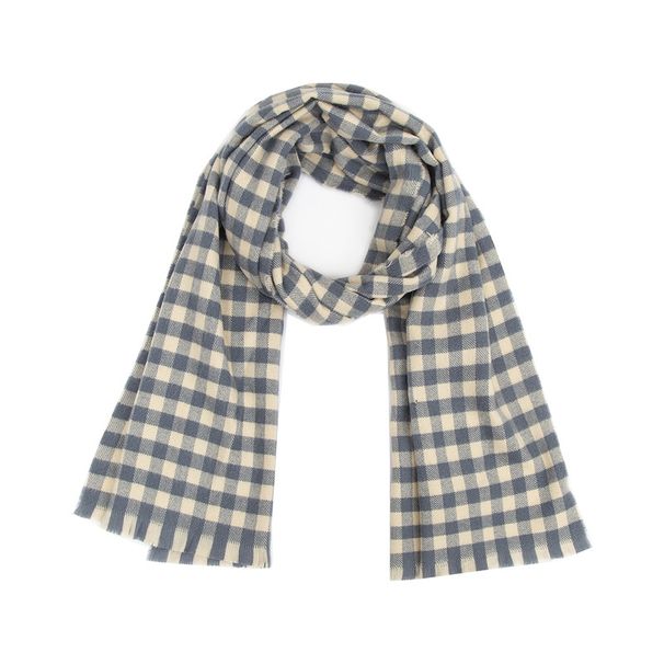 Women's Scarves new style men's scarf imitation cashmere small plaid scarf women's extended warm shawl_voghion.com