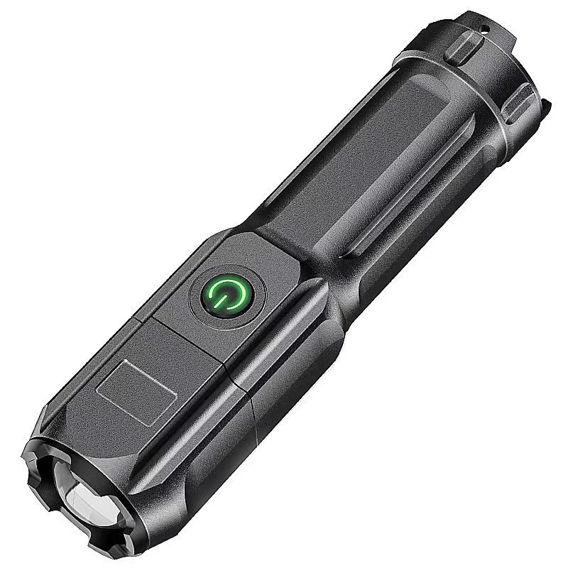 LED Flashlight – Ultra-Bright, Zoomable, USB Rechargeable, 1000LM High Power For Outdoor, Emergency & Home Use​_voghion.com