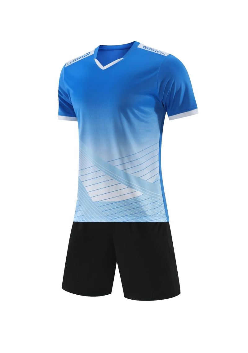 Maillot d'entraînement de football respirant à manches courtes pour enfants, disponible pour adultes à imprimer_voghion.com