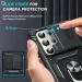 Case For Samsung Galaxy S25 S24 S23 S22 S21 Ultra Plus A55 A35 A54 FE 5G Slider Camera Protect 360 Full Protection_voghion.com