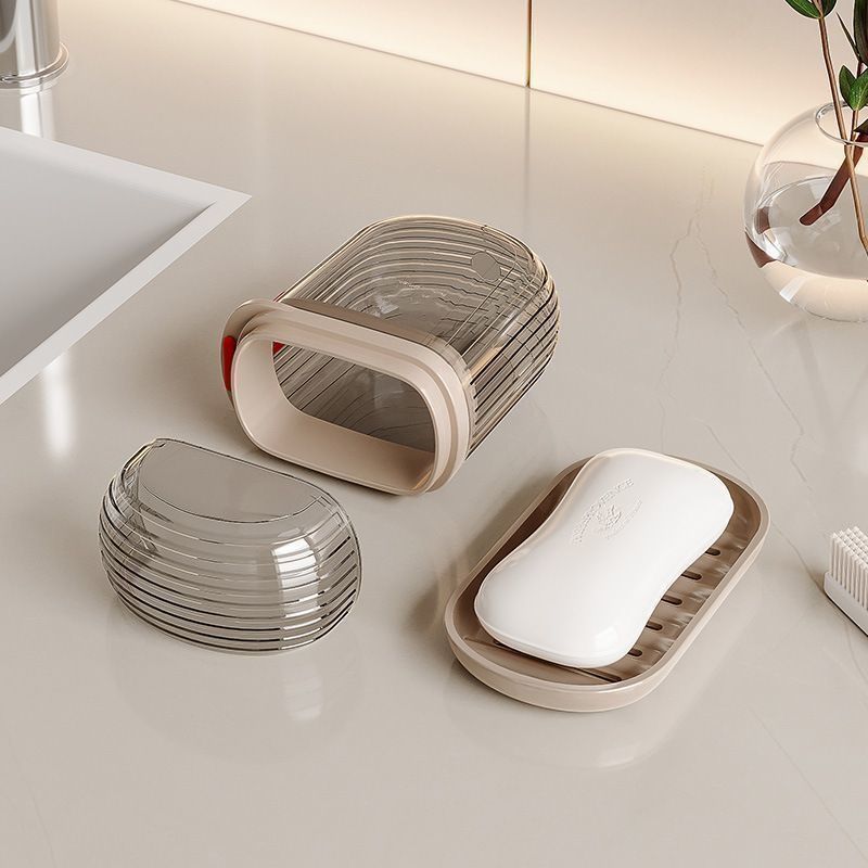 New 2025 Travel Box Creative Sealed Drainable Portable Soap Holder Mosquito Coil Rack_voghion.com