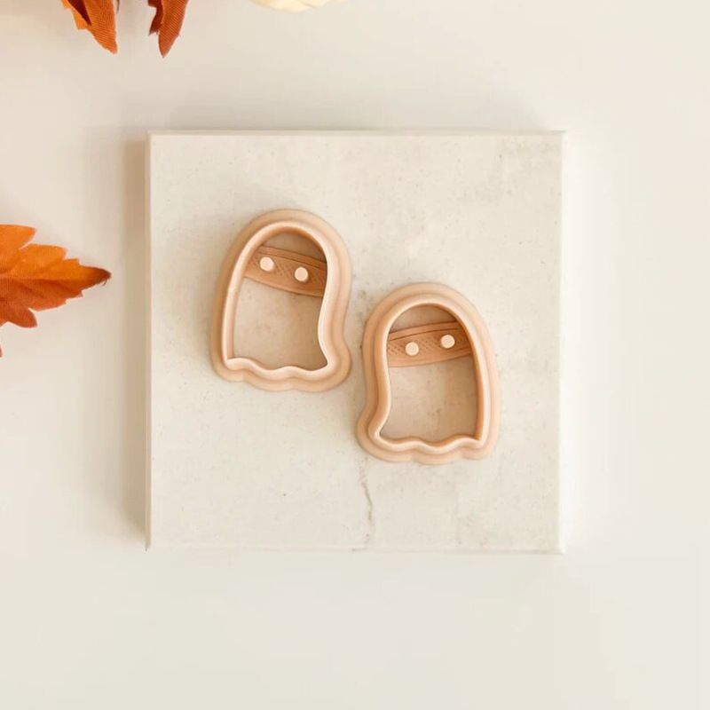 Ghost Set Creative Kitchen Autumn Halloween Clay Cutter Making Cookie Mold_voghion.com