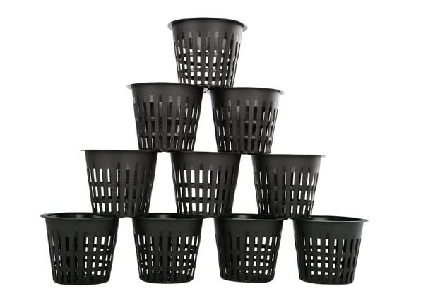 Hortikulturna hidroponična sadilna košara, sadilna skodelica, gojenje brez prsti, 3-palčna mrežasta skodelica, režna mrežasta skodelica_voghion.com