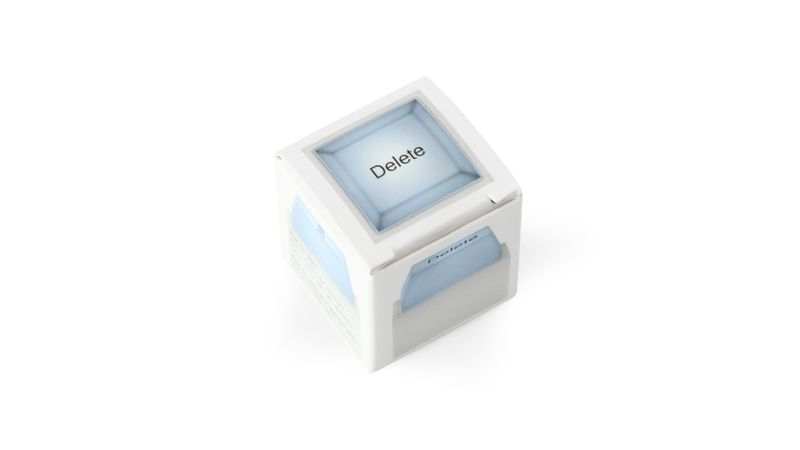 Delete Keyboard Keychain Perfect for Light Action with LED Feel_voghion.com