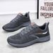 Cloth Spring Autumn Men's Shoes, Breathable, Lightweight, Sporty, Casual, Middle-aged And Elderly, Good Walking, Anti_voghion.com