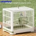 Portable Bird Container Bird Travel Carrier Bird Cage With Handle Large Space Breathable Foldable_voghion.com