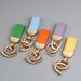 Short Pearl Gold Car Key Chain_voghion.com