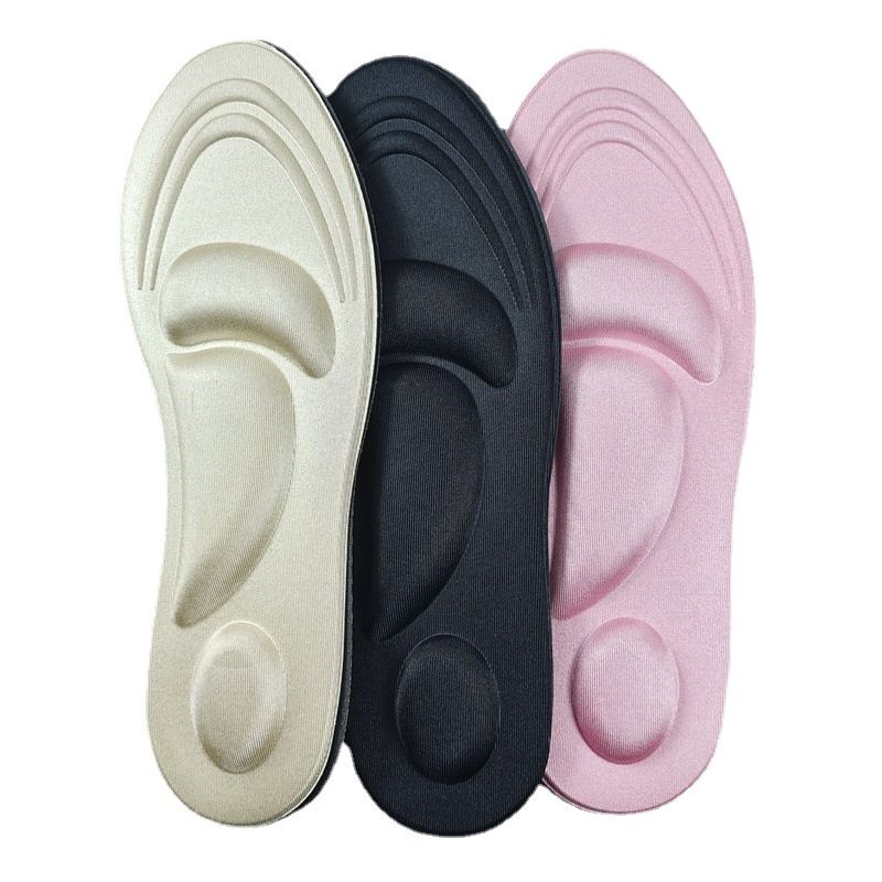 Palmilha esportiva 3D Arch para homens e mulheres, respirável, absorção de suor, supermacia, massagem com absorção de choque, desodorante tridimensional com fundo macio_voghion.com