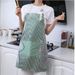 And 1pc Machine Cn Pockets Linen 2 Aprons Cooking With Washable Striped Linen Kitchen Apron Adjustable_voghion.com