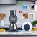 Rotary Grater Shredder, Handheld Cheese Grater, With Strong Suction Base, Kitchen Vegetable Slicer, 3 Replaceable_voghion.com