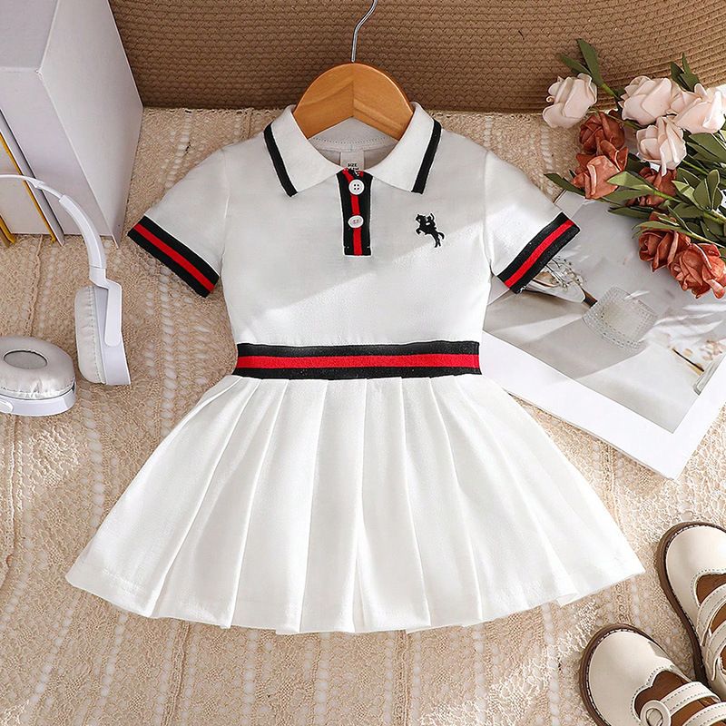 Mother & Kids Summer Casual Baby Girl Baby Girl Children's Skirt Dress Children's Skirt Cross Border Children's Clothing Fashion_voghion.com