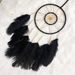 Original High-end Ostrich Feather Dream Catcher Hanging Black Gold Style European And American Creative Indoor_voghion.com