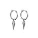 Trend Hip-Hop Titanium Steel Rivet Earrings For Men And Women, Ins Stle Versatile Non-Pierced Clips, Studs, Ear_voghion.com