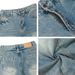 American Retro Washed Old Scimitar Jeans Boys Trendy Brand Loose Wide Leg Design Long Pants Sickle Pants_voghion.com