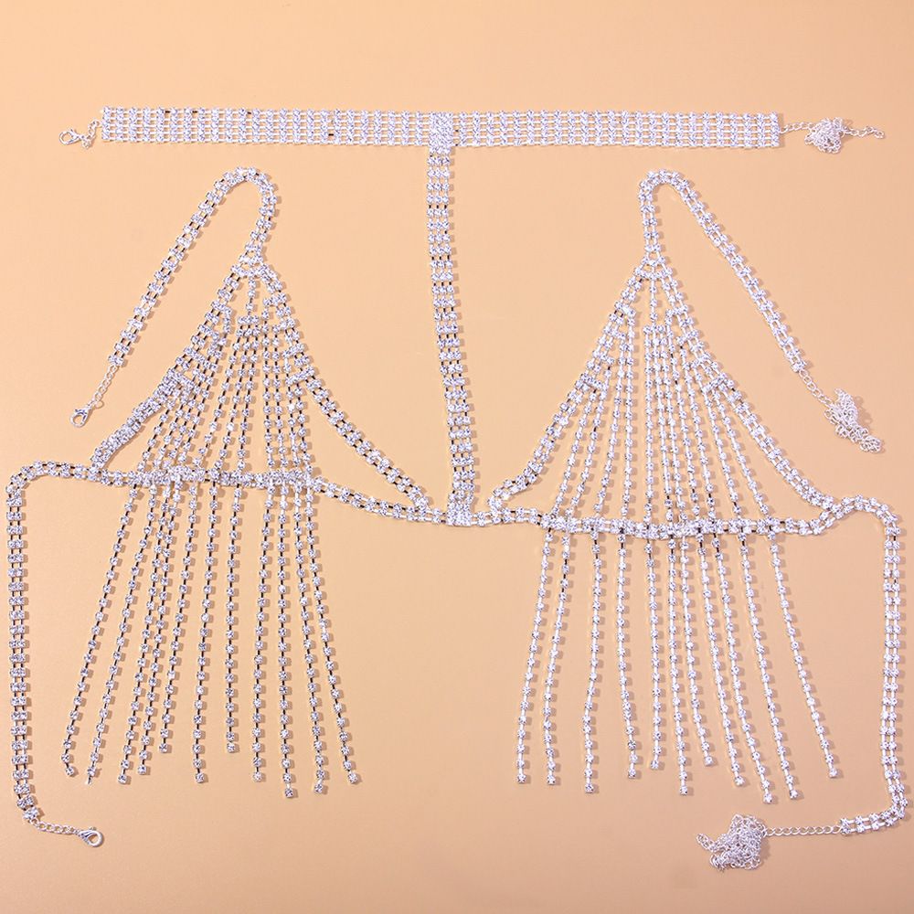 Vroča verižica za telo z nosorogovim kamnom, modna seksi ogrlica z resicami, Siaman, veriga za prsi, nakit za telo_voghion.com